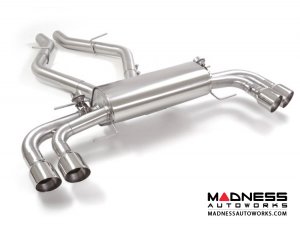 Alfa Romeo Giulia Performance Exhaust - 2.9L QV - Ragazzon - Evo Line - Axle Back - Dual Exit/ Quad Stainless Steel Tips